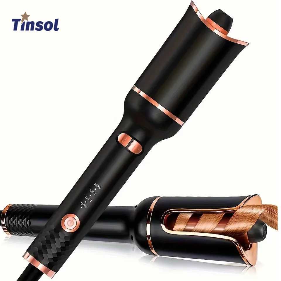 Autatic Hair Curler Auto Hair Curling Iron Ceramic Rotating Air Curler Air Spin Wand Styler Curl hine Magic Hair Curler C2512023