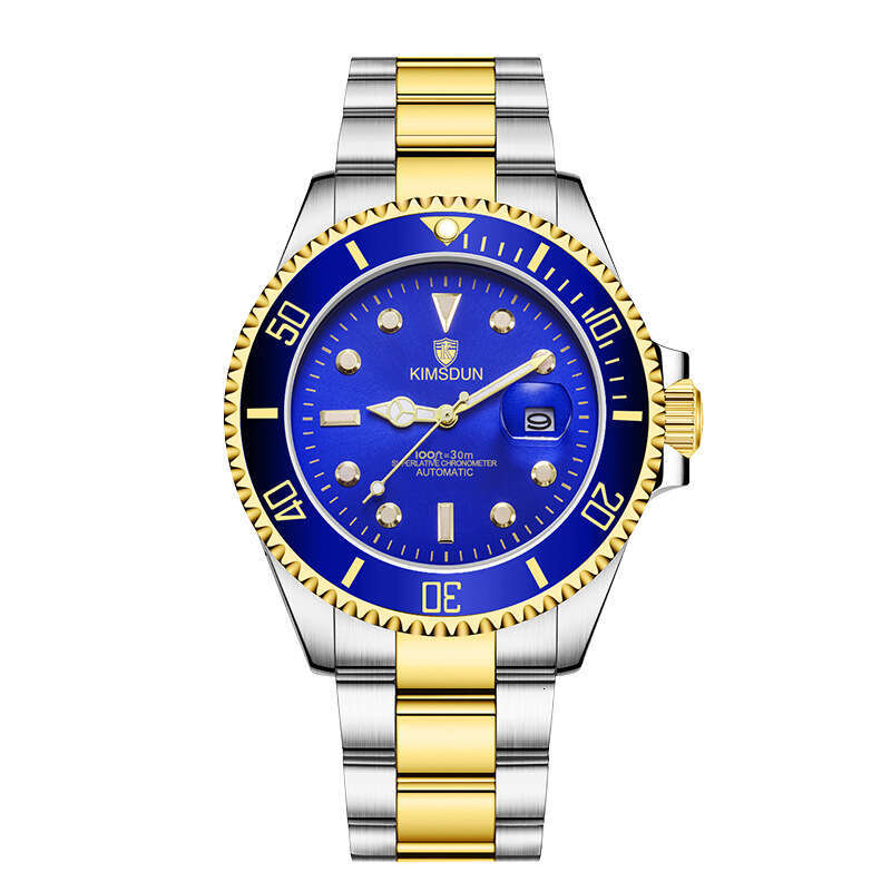 Hot-Selling Black Water Ghost Brand Waterproof Men's Fashion Fully Automatic Mechanical Watch