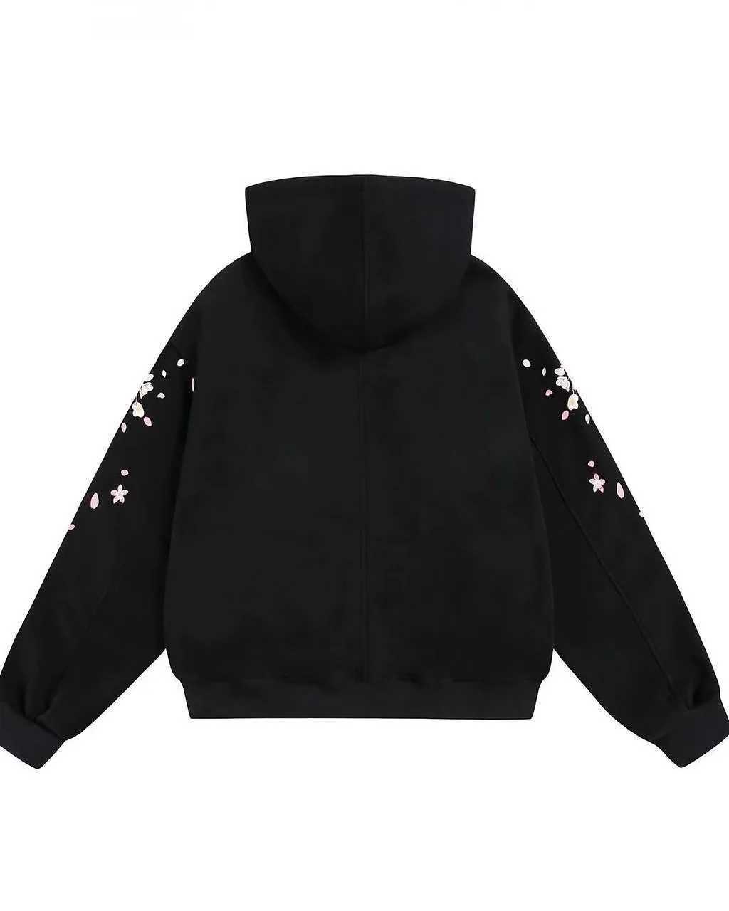 Y2K Fashion Harajuku Cute Cherry Blossom Graphic Print Oversized Hoodie Men Women Casual Pullover Sweatshirt Jacket Tops J251203
