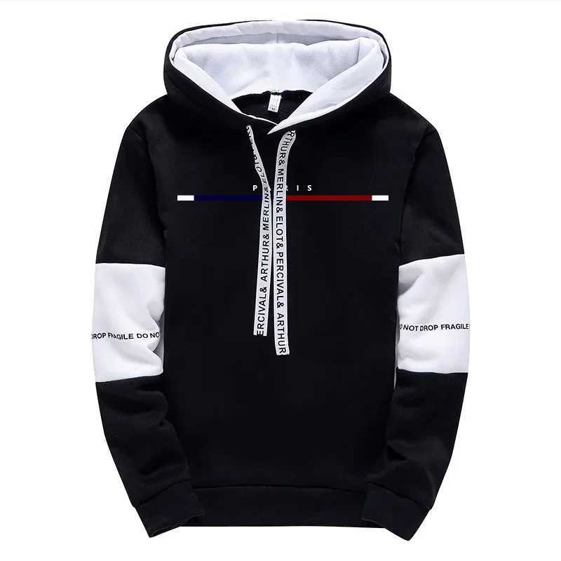 Mens Tracksuit Casual Versatile Printing Hoodie Sweatshirts Sweatpants Fall Winter Daily Sports Jogging Mens Clothing Tops Pants W251202