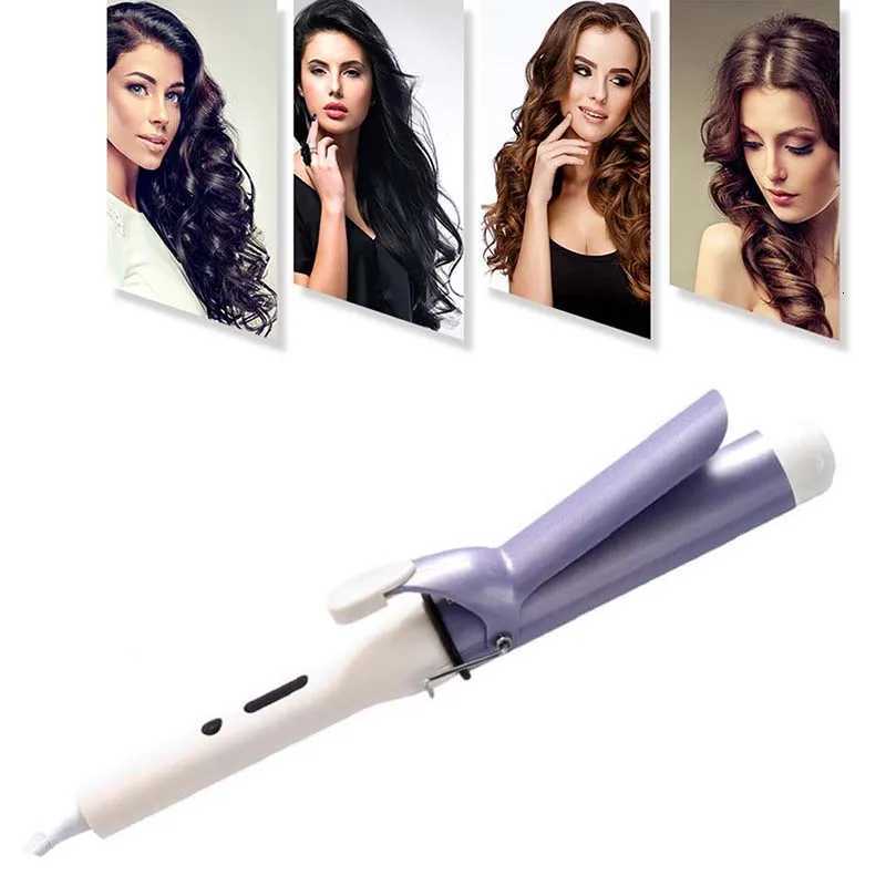 Portable Barrel Curling Wand 40Mm Large Wave Curler Rod He Big Barrel Negative Iron Professional Hair Curler Styling Tools C251202