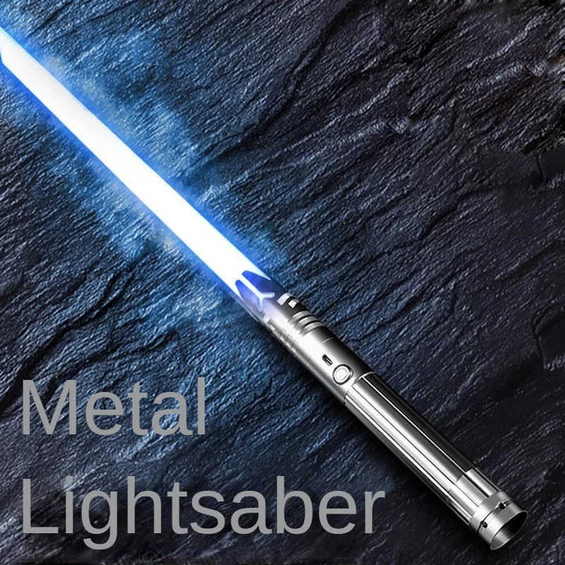 Disney Lightsaber Laser Sword Toys RGB Metal Light Saber 15Color Change Kids Soundfonts Force FX FOC Blaster Toys Jedi Laser Sword Gift H2512021