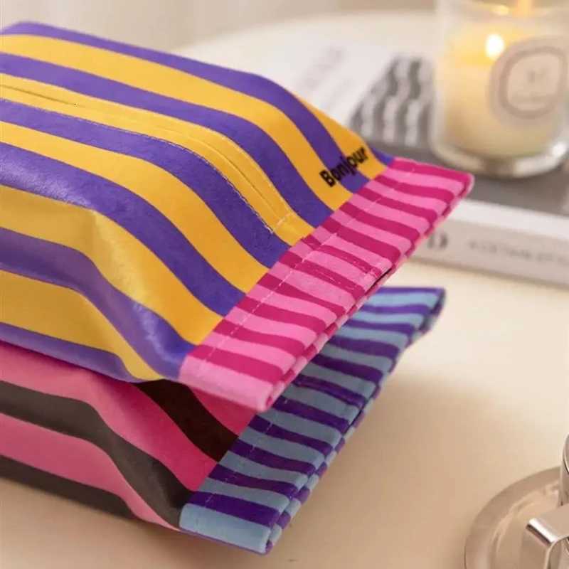 Memphis Rhapsody Luxury Tissue Box Bathro Toilet Paper Holder Vintage Living Ro Car Organizer Decorative Napkin Dispenser H251201