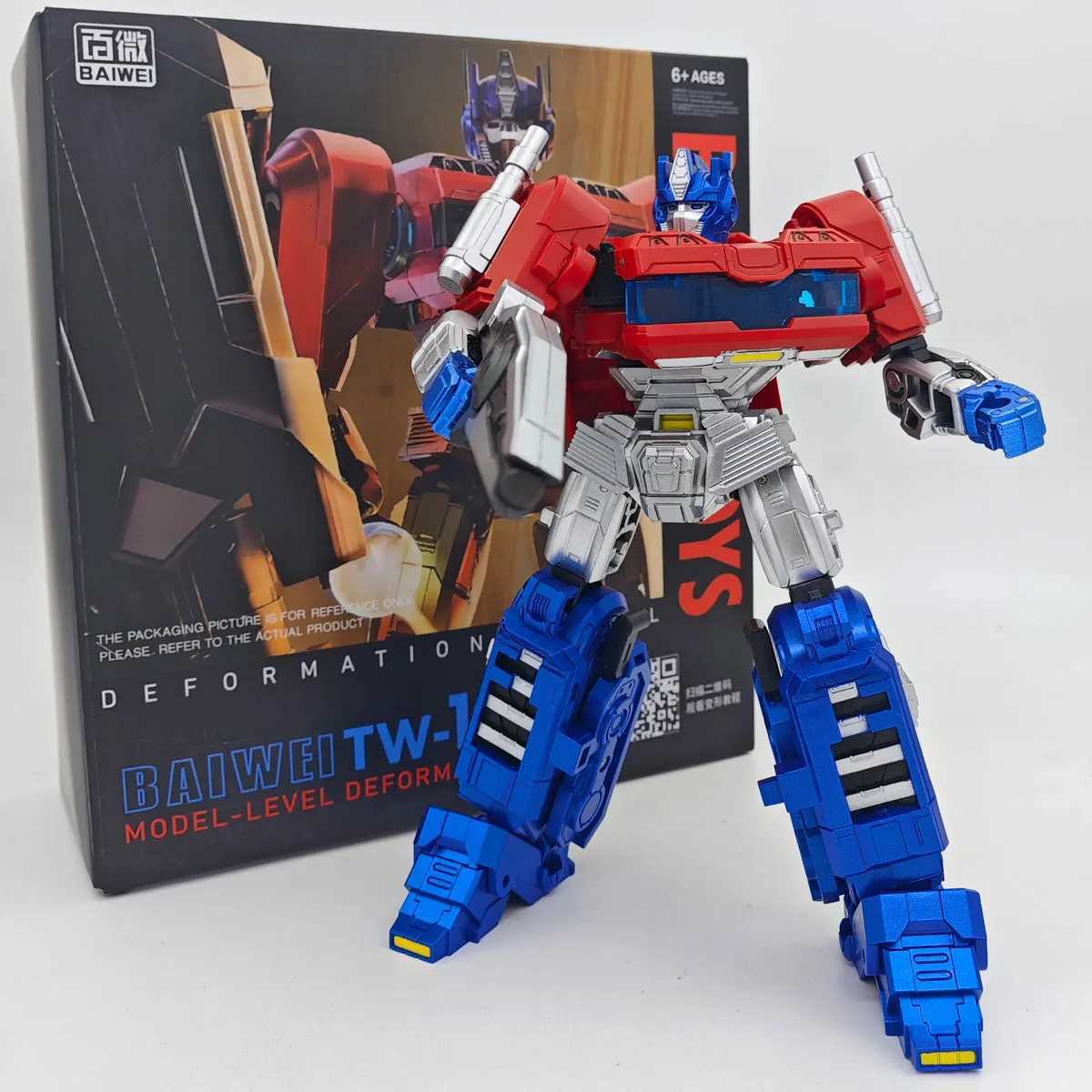 In stock BAIWEI TW1035 TW-1035 Transformation Robot Car Model Set OP KO SS112 Action Figure Alloy Commander Deformation Toy Y251129 - view 7