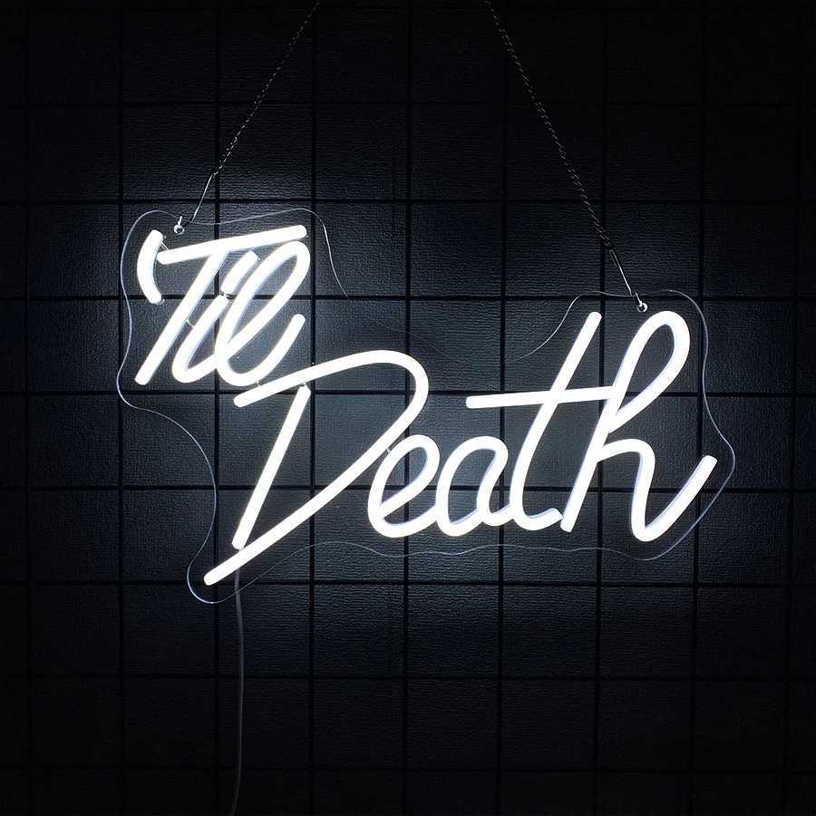 Wedding Theme Neon Sign Led Letter Icon Usb Powered Used For Room Home Proposal Party Wedding Background Art Decor H251201