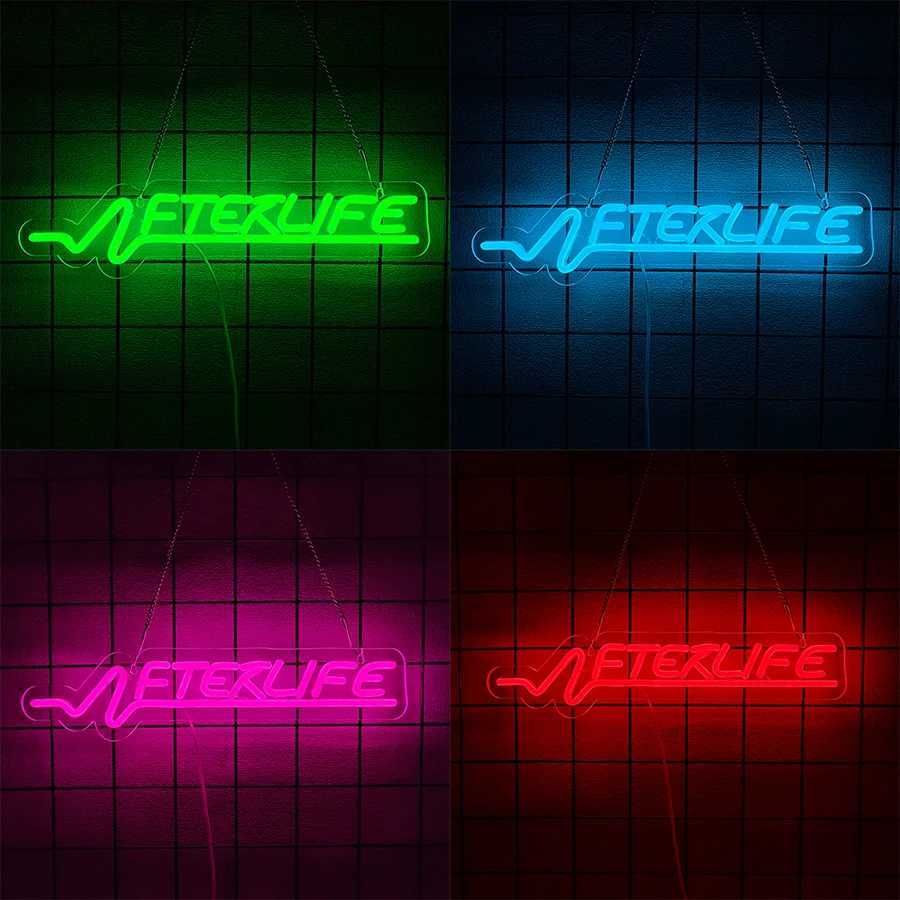 Game Led Neon Sign Letter Icon Wall Decor Usb Powered Used For Room Club Bar Game Room Office Man Cave Wall Lamp H251201