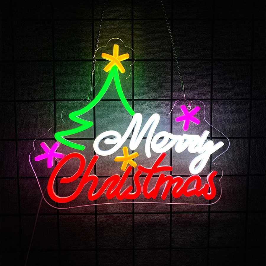 Christmas Series Neon Signs Vibrant Business Wall Lamps Usb Powered Used For Rooms Homes Clubs Christmas Decor Gifts H251201