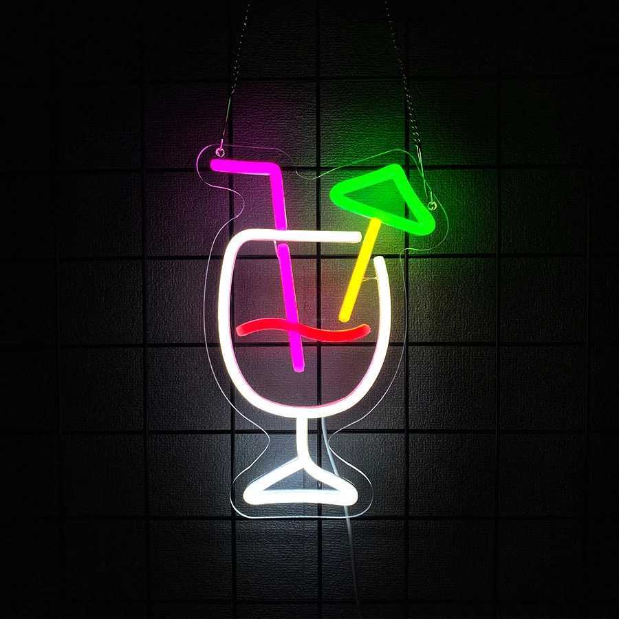 Cocktail Series Neon Signs Bar Business Wall Lights Usb Powered Used For Restaurants Holiday Parties Shops Man Caves Decor H251201