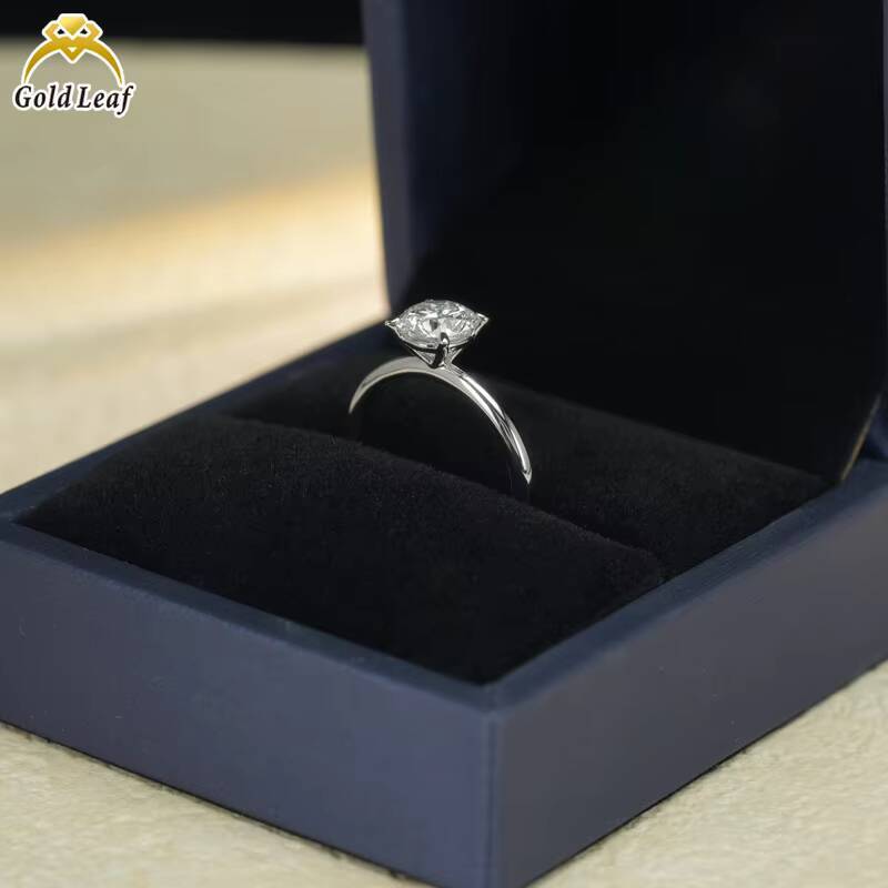 13 CT Round Brilliant Lab Gown Diamond Solitaire Ring IGI GIA Report Cvd HPHT Lab Grown Created Diamond Solid Gold Diamond Ring