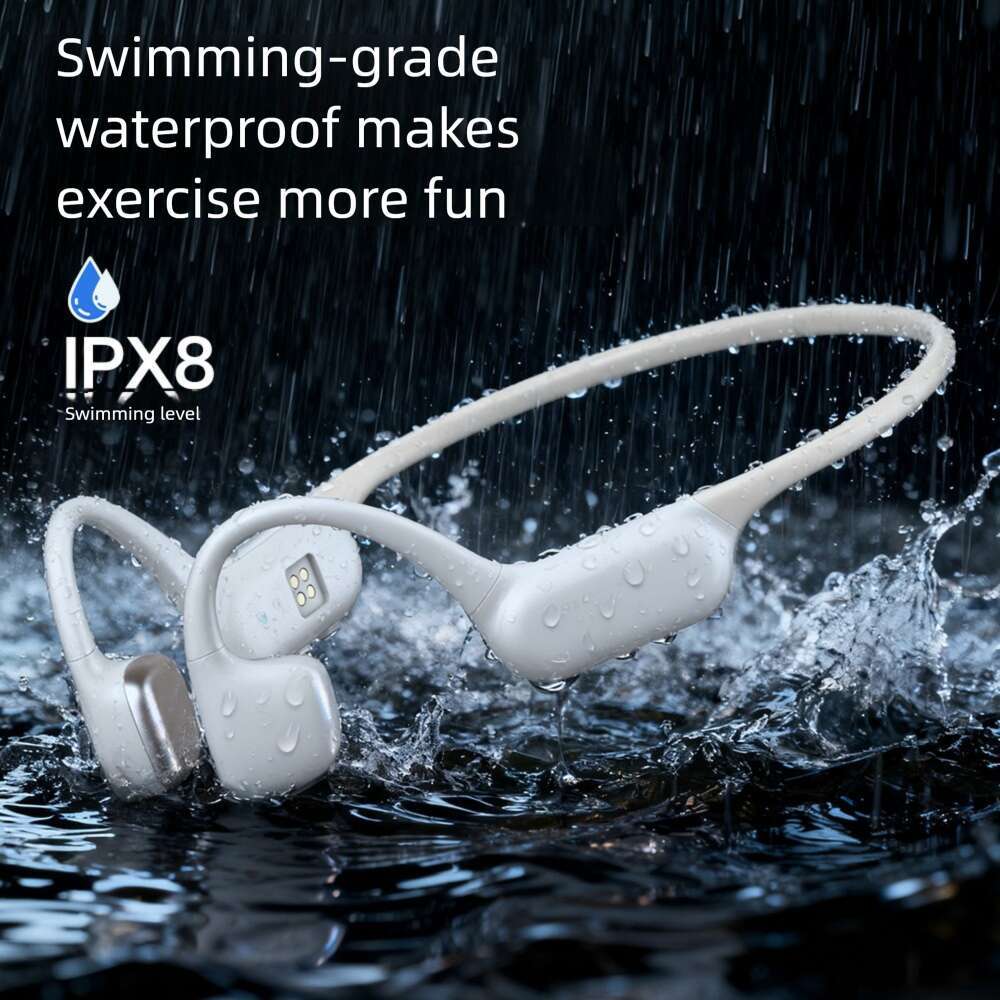 Famous Brand Cross Border X Bone Conduction With Memory Long Battery Life Listen To Music Sports IPX Swimming Bluetooth Earphones