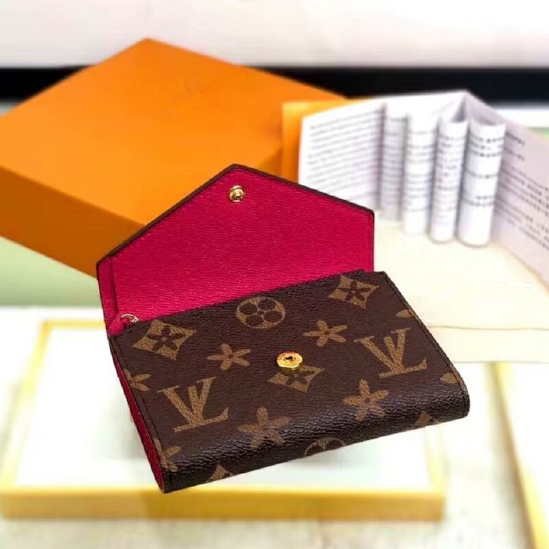 Designer WALLET Victorine Coins Purse Women Multicolor Zipper Pocket Mini Compact Wallets Holders Key Coin Card Holder Case Accessoires Wallets With Box