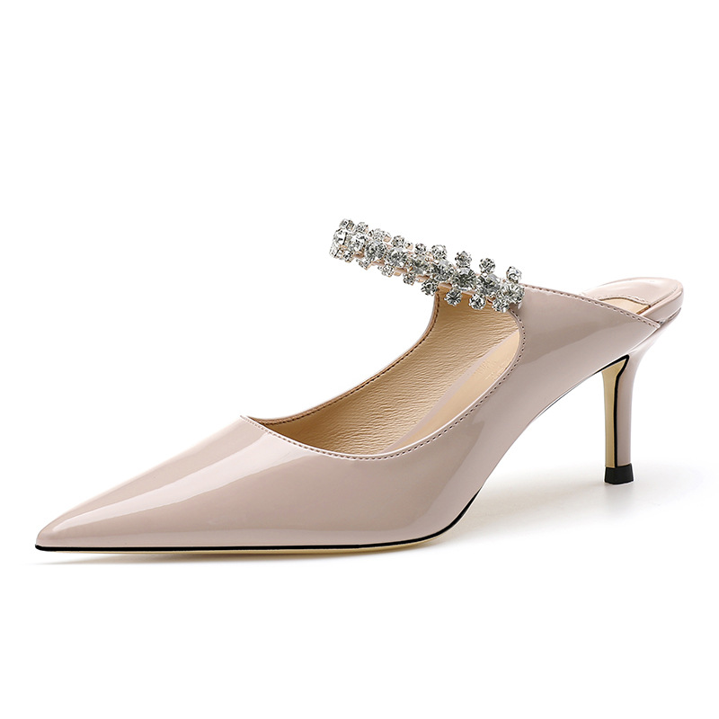 Free Shipping Designer high heels Coarse heel thick bottom strap design: Warm leg length enhancing not tiring for feet Elegant Trendy Comfortable fit