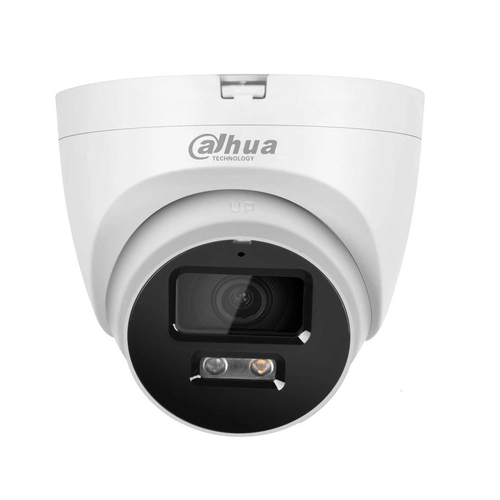 Dahua IP Camera 4MP IPC-HDW2449T-S-PV Smart Dual Light Active Deterrence POE 2-Way Talk SD Card Slot WizSense Fl Color Camera C251202
