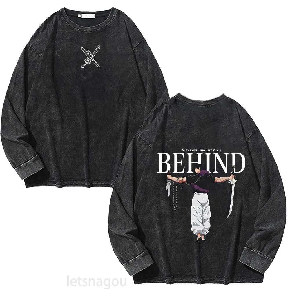 Jujutsu Kaisen Anime Zip Up Hoodies for Men Women 100Cotton Toji Print Gothic Harajuku Zipper Sweatshirts Casual Manga Pullover J251203