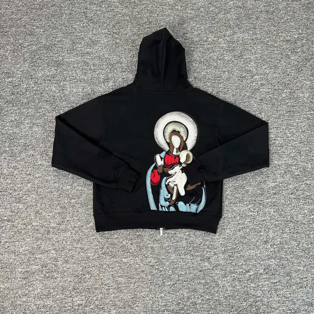 Men's Jeans Derschutze Blossom High Quality Embroidered Luxurious Design Vintage Street Hip Hop Gothic Loose Casual Denim Trousers Couples Baggy 