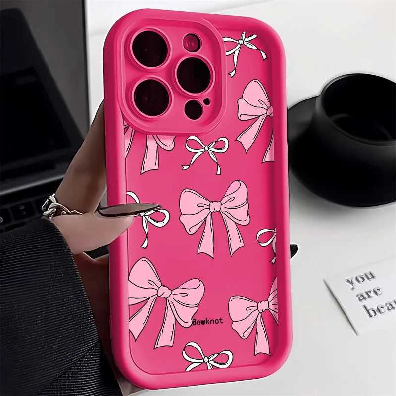 Cute Flower Phone Case For iPhone 16 Pro Case iPhone 13 11 14 15 12 17 Pro Max 16E XR 7 8 Plus SE Cartoon Frog Strawberry Cover J251202