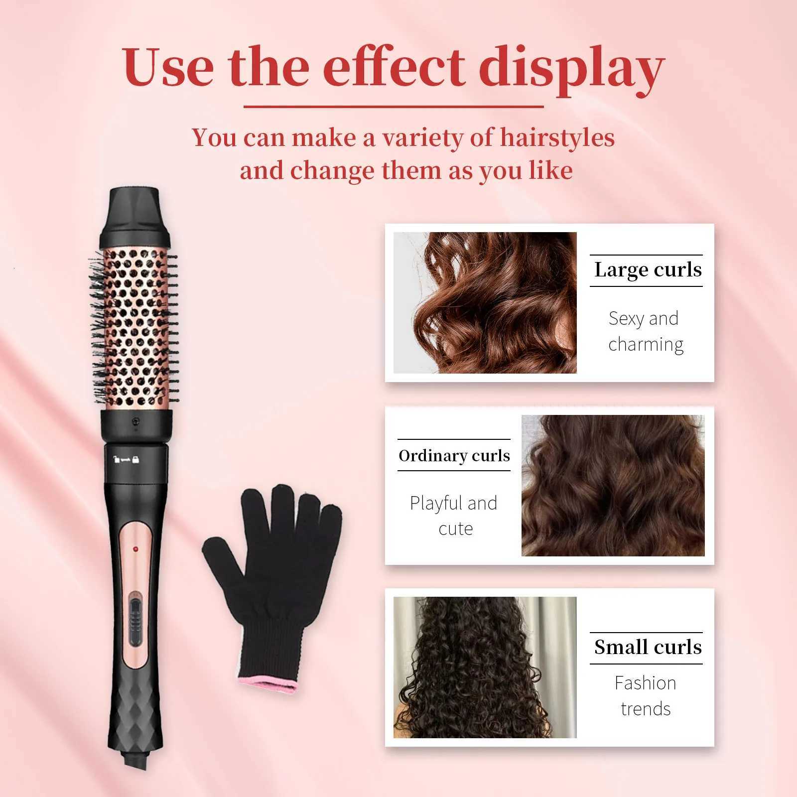 4-in-1 Curling Iron with Curling B Professional Hair Curler 9-32MM Hair StraightenerFast Heating Hair Styling Appliances C251202