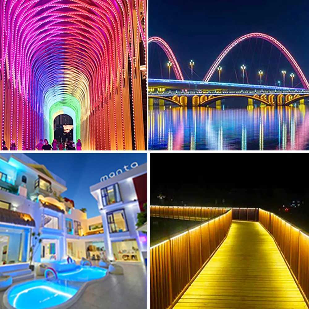 RGB LED Strip Light USB 5V SMD5050 3 Key LED waterproof Flexible Lamp TV Background Light Bar Family Party Decoration Lighting H251201