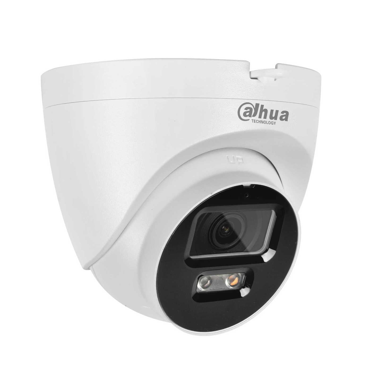 Dahua IP Camera 4MP IPC-HDW2449T-S-PV Smart Dual Light Active Deterrence POE 2-Way Talk SD Card Slot WizSense Fl Color Camera C251202