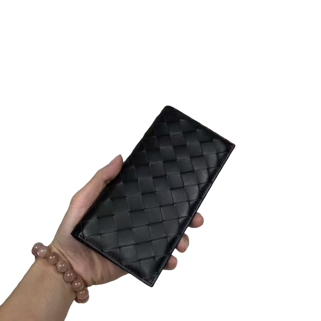 10A years of luxury designer, woven long wallet, multifunctional luxury women's long wallet, women's leather bag, ID card holder, handbag, mobile phone bag