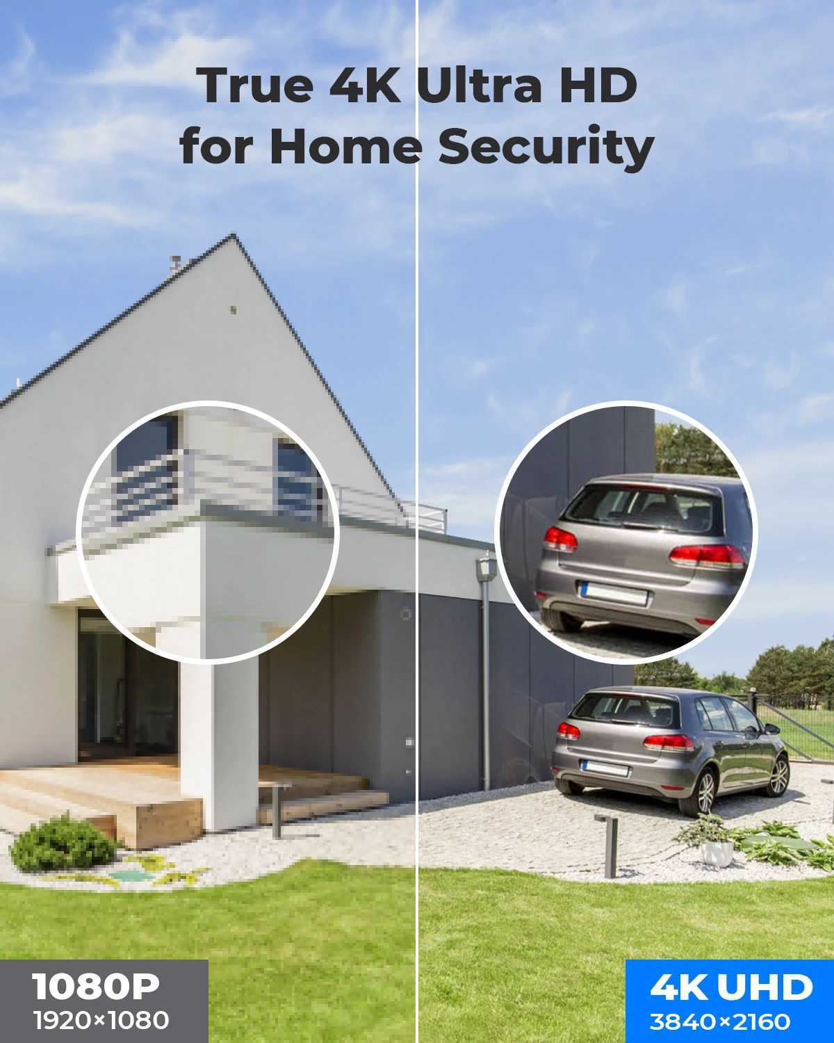 HView 8Mp Poe Ip Camera Detection 4K Cctv Security Camera Outdoor De Au Video Surveillance Recorder xmeye app nvr C251202