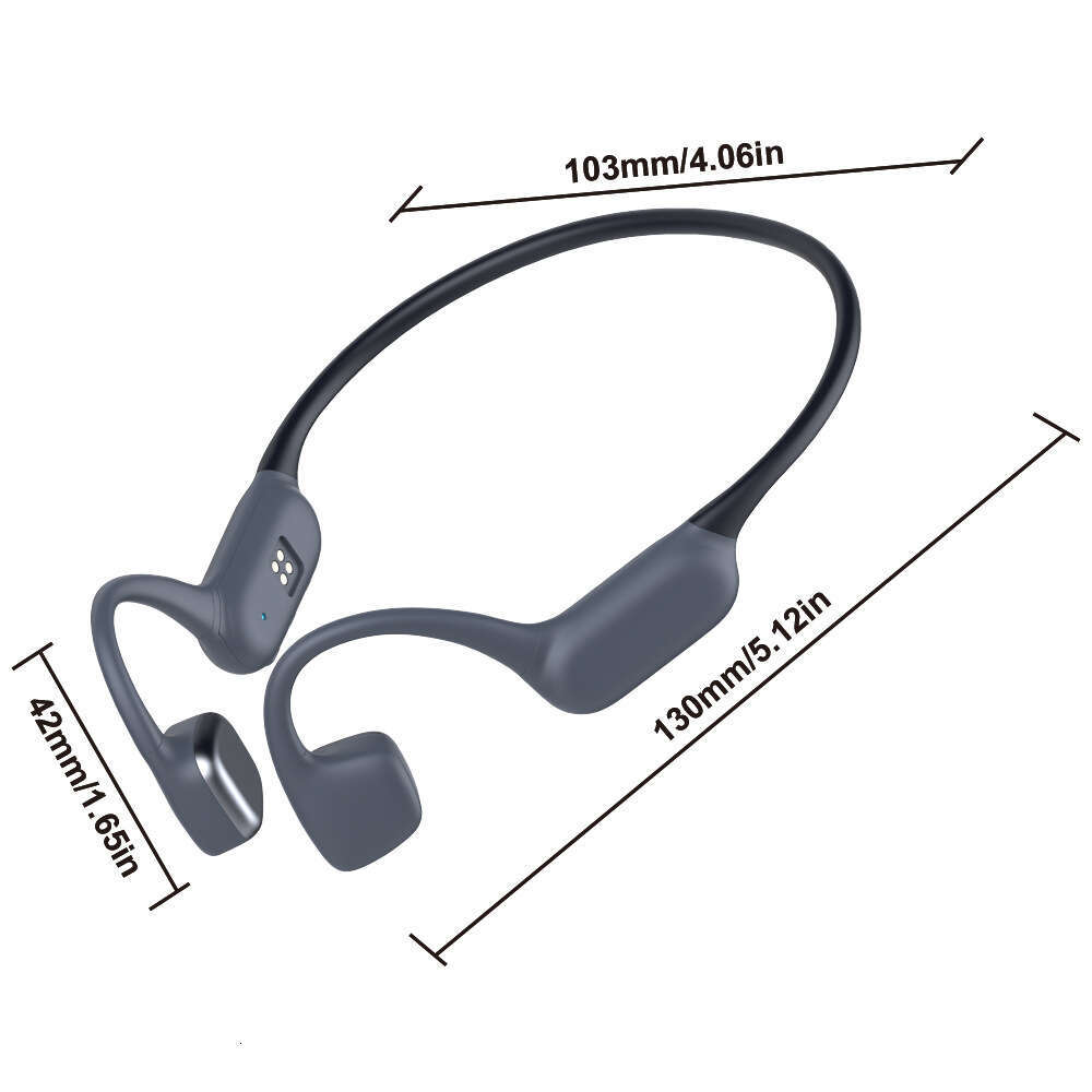 Famous Brand Cross Border X Bone Conduction With Memory Long Battery Life Listen To Music Sports IPX Swimming Bluetooth Earphones