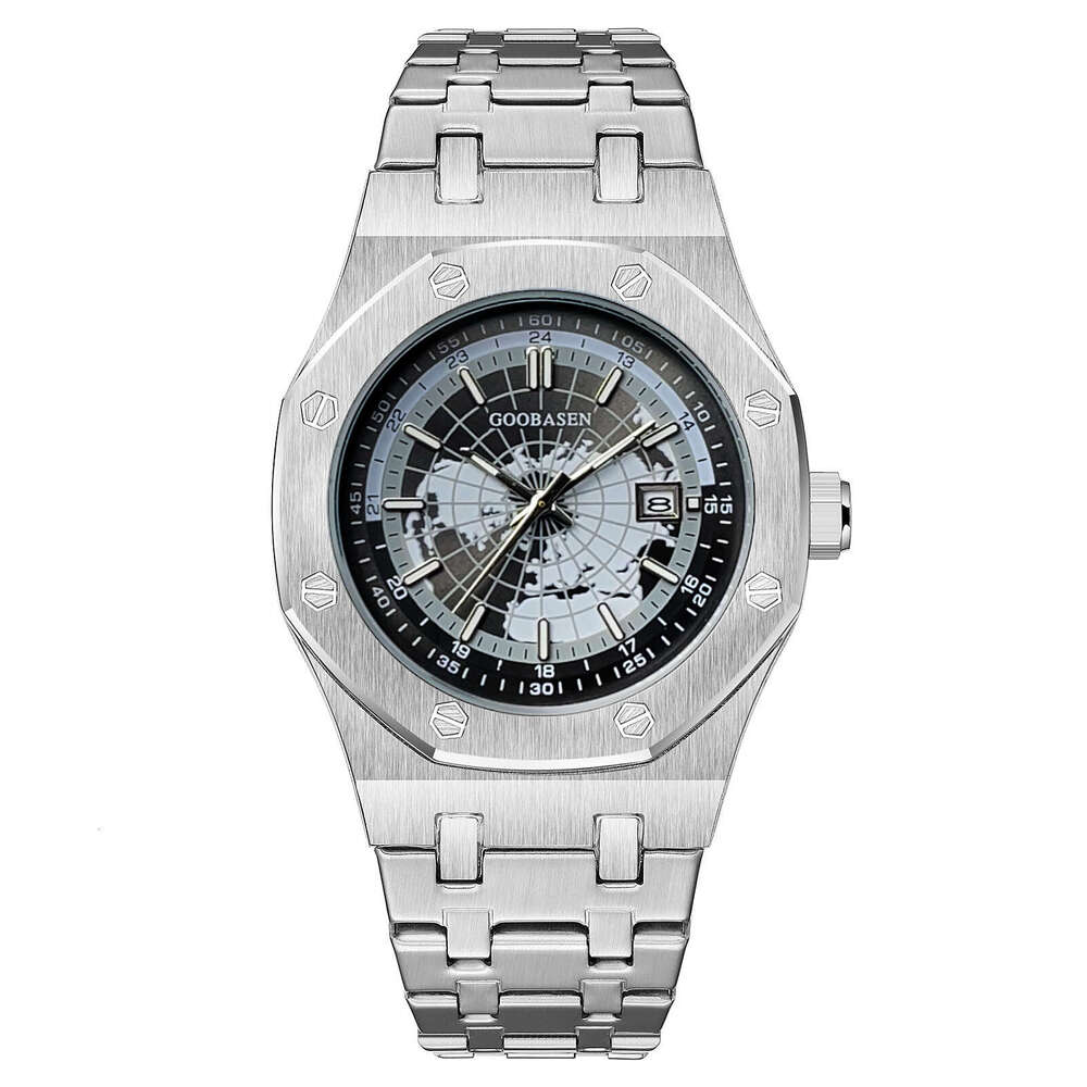 Imitation Mechanical Men's Watch Waterproof Luminous Calendar Live