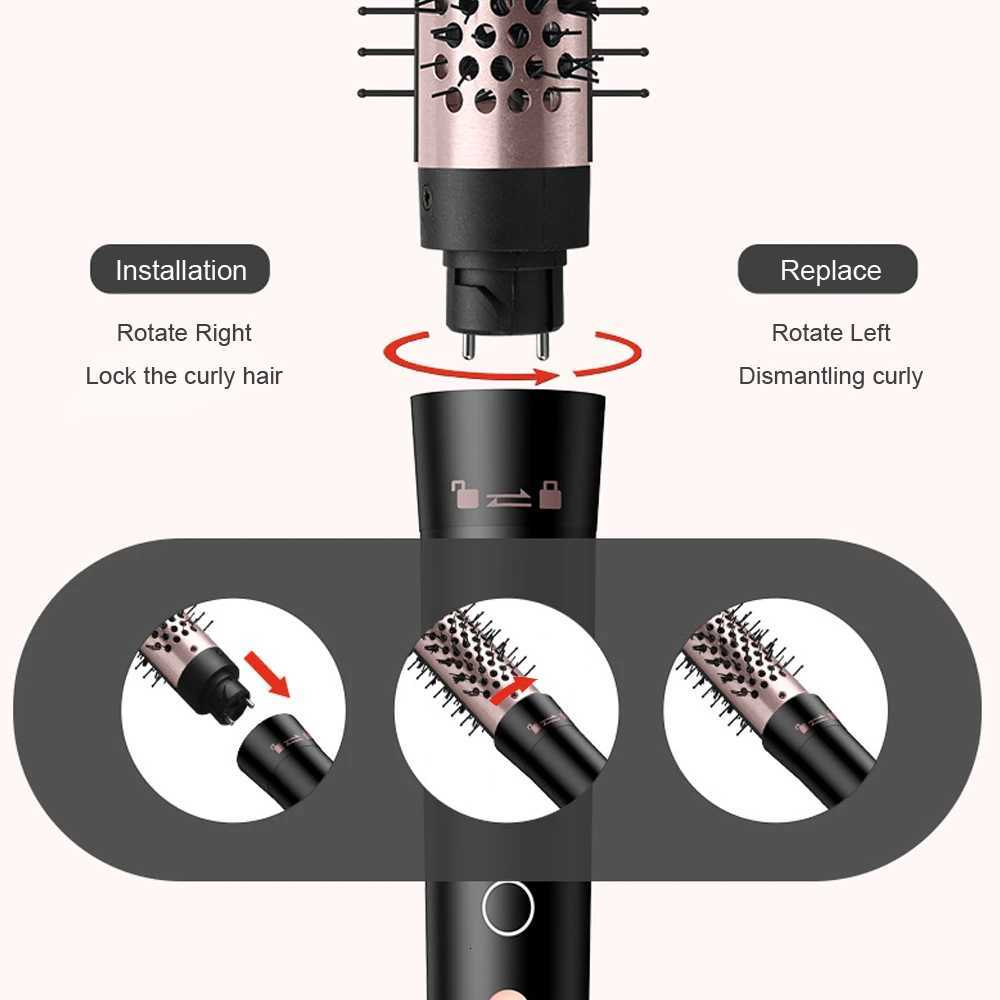 5 In 1 Curling Iron Wand Set Professional Hair Curler 450F Salon Hair Styling Tool Ceramic Coating Dual Voltage C251202