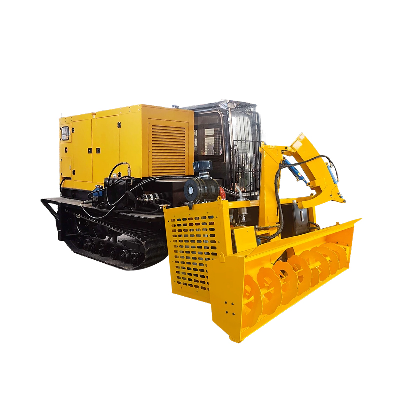Commercial All-Season Snowplow Kit | Complete Unit with New Power Motor & Robust Gear Engine for Construction