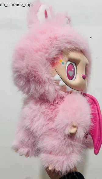 New Arrival Presale Zimomo The Monster Labubu Diy Big Leader White Limited Archangel Creative Change Doll Figure Vinyl Doll Birthday kaixuan