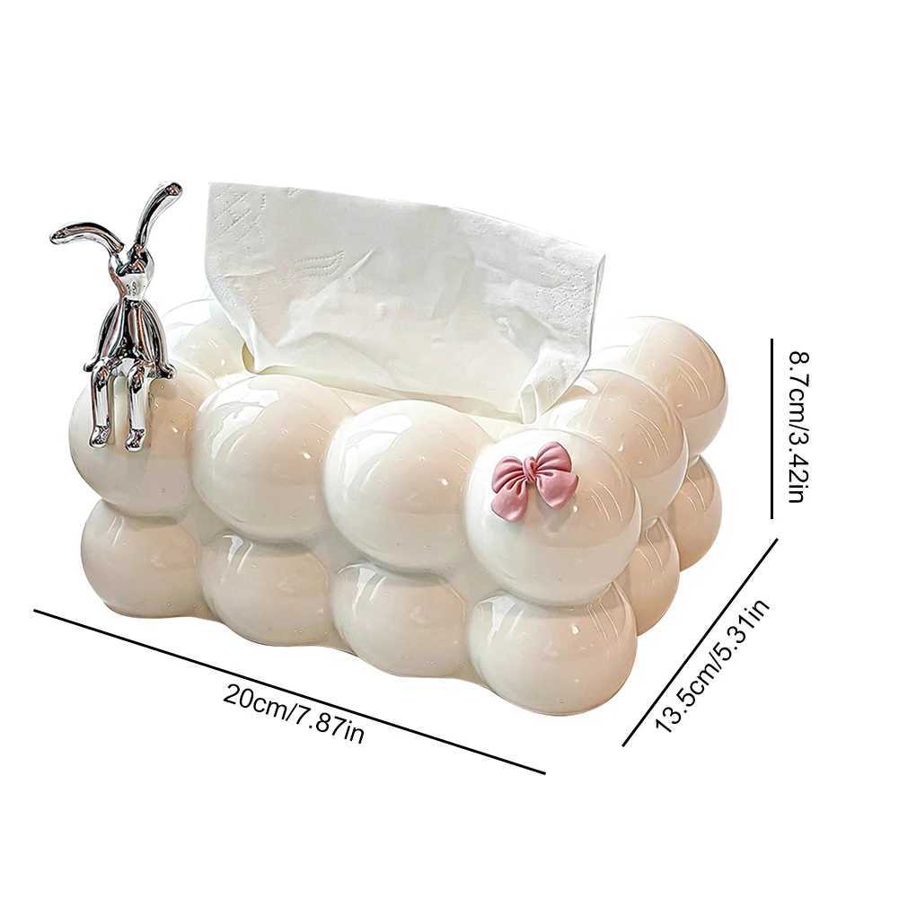 Bubble Tissue Holder Minimalist Cotton Candy Tissue Cover Creative Household Tissue Box He Decoration H251201