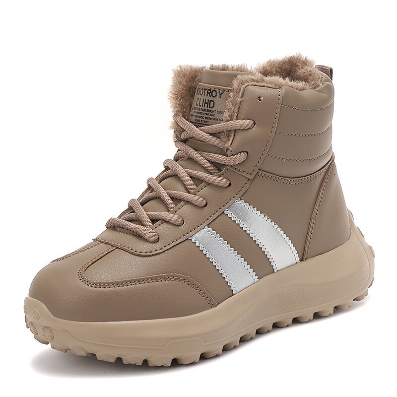 Designer Shoes Winter New Women's Snow Boots Wool Lining Thickened Outdoor Warm Boots High Top Anti Slip Fashion Shoes
