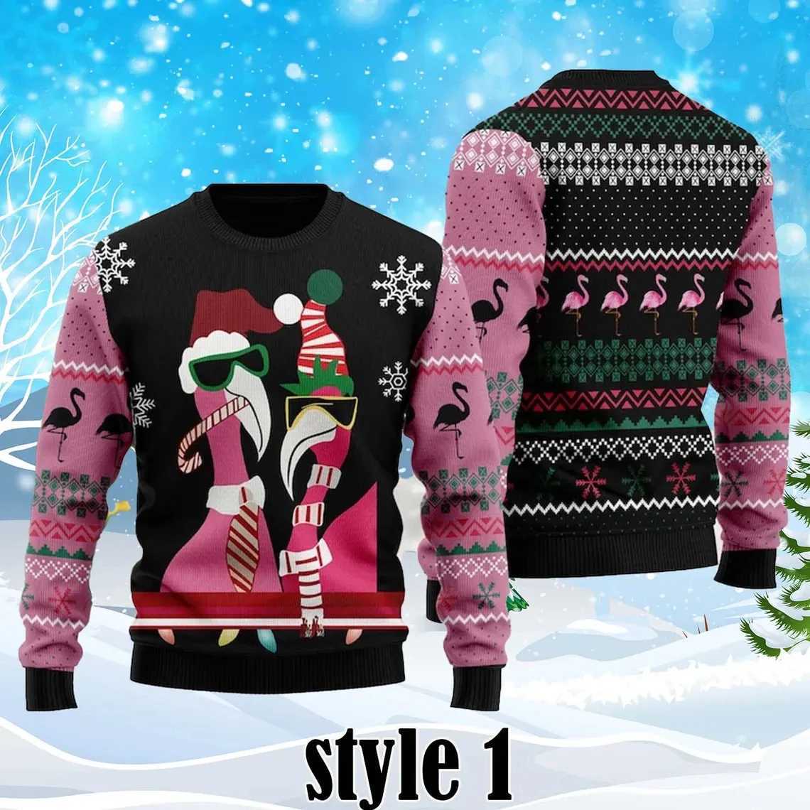 2026 Casual Ugly Sweater Party Christmas Gift Santa Claus Graphic Pullover Mens 3d Printing Funny Sweatshirts Autumn Hoodies J251203