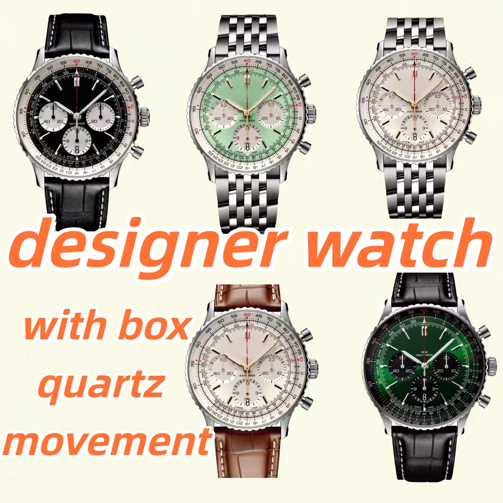 designer watch men quartz watches classic style full stainless steel belt strap wristwatches sapphire super