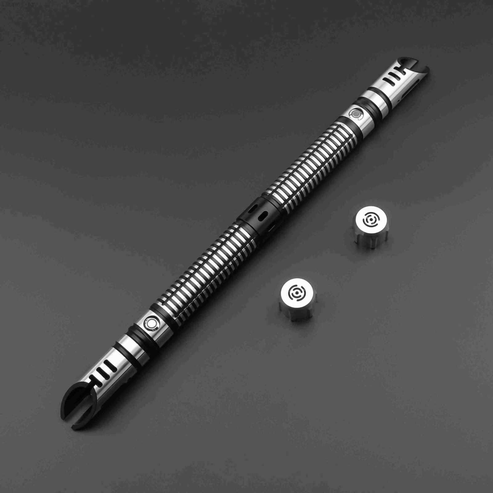 Disney TXQSABER Double-edged Lightsaber Smooth Swing Colors Changing Bluetooth Gesture Control Force Blaster Jedi Laser Sword Kids Toys H251202