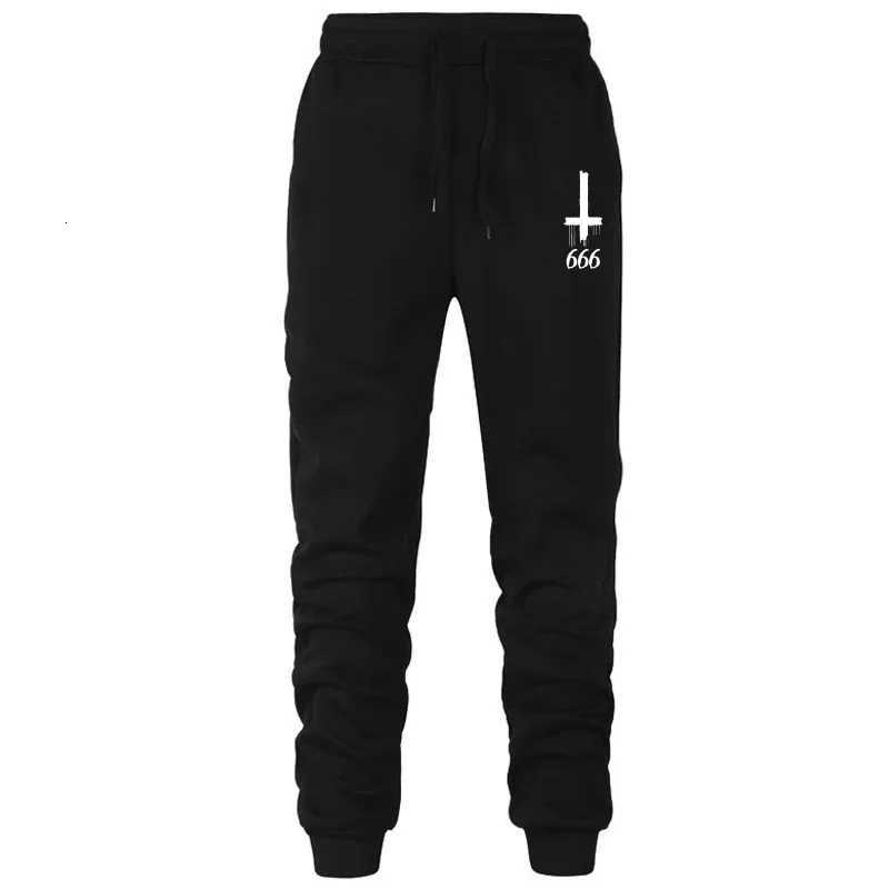 Motorcycle Mens Satan Print Tracksuit 2025 Diagonal Zipper Design Hoodie with Joggers Urban Streetwear Fall Winter Riding Outfit W251202