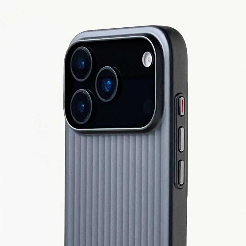 Fashion Plating 3D Luggage Stripes for Phone Case for IPhone 17 16 15 14 Pro Max Shockproof Wireless Charge Matte Cover J251202