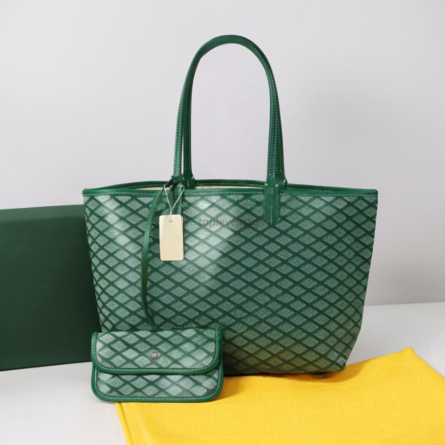 designer bag tote bag anjou Artois zip purse luxury women handbag shoulder bag beach bag underarm Green Canvas bag classic Large Capacity outdoor shopping travel bag