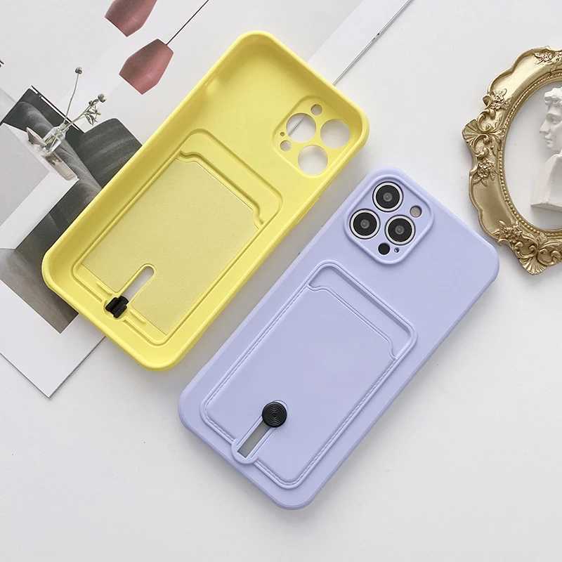 Phone Case For iPhone 17 Pro Max 16E 16 15 14 13 12 Mini 11 Pro Max Fashion Wallet Card Holder Soft TPU Phone Case Cover J251202