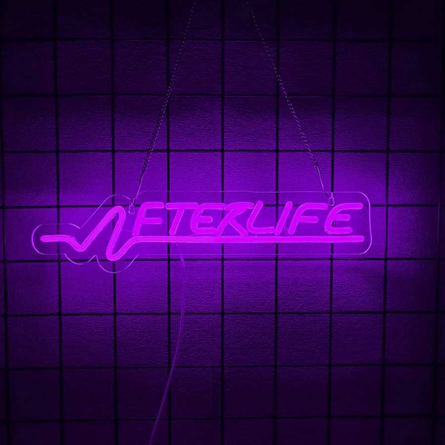 Cyberpunk Neon Signs Led Shooting Game Signs Used For Game Rooms Man Caves Bedroom Wall Decor Suitable For Young Boys H251201