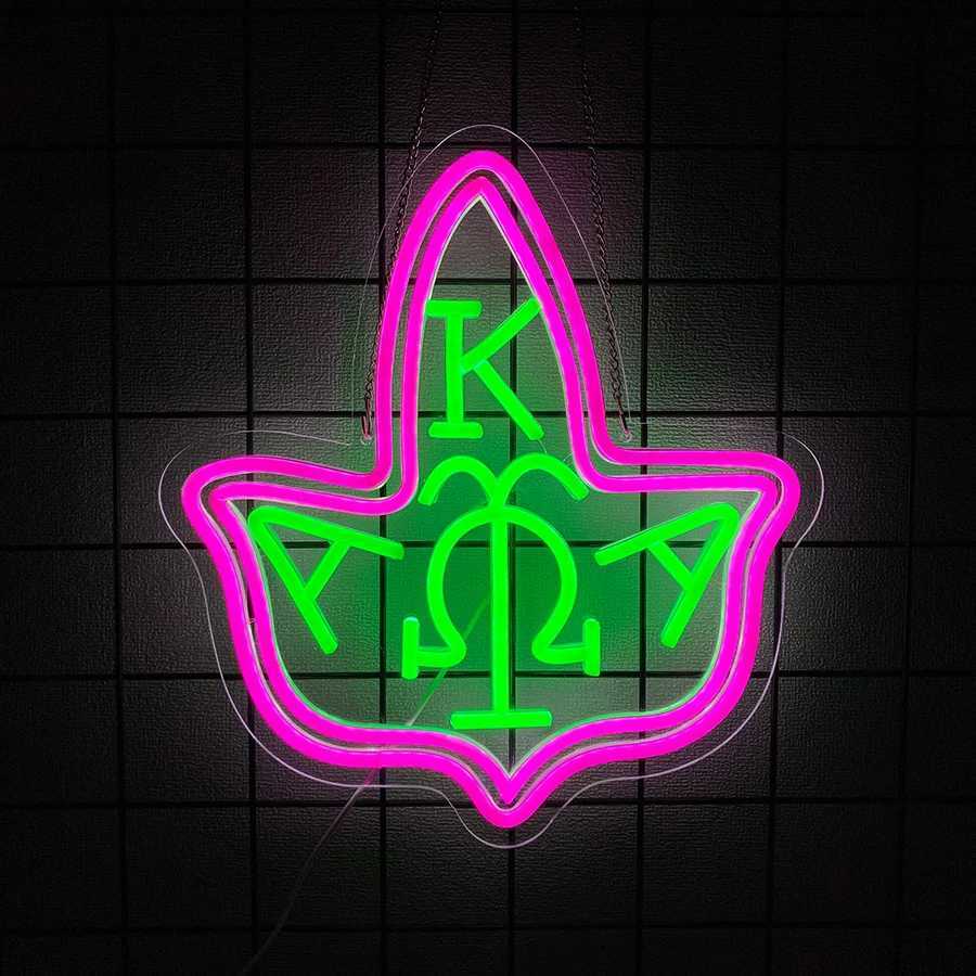 Aka Gesture Led Neon Signs Used For Wall Decor Usb Powered Room Bar Fraternity Theme Party Wall Lights Easy To Hang H251201