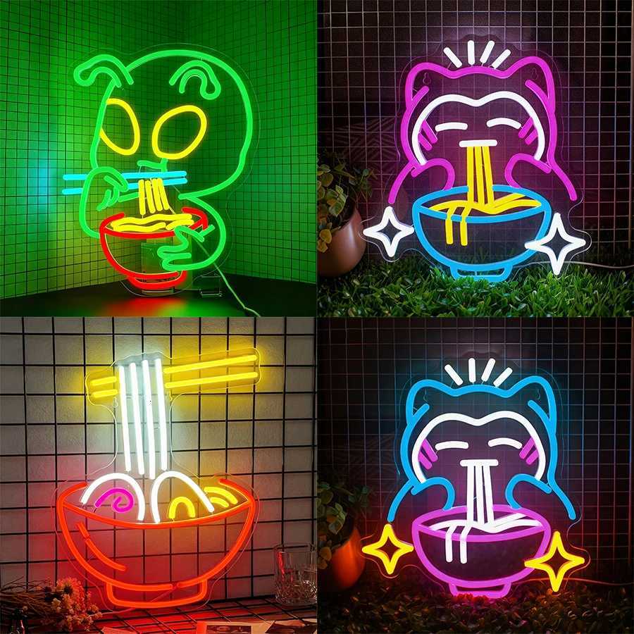 Food Led Neon Sign Restaurant Business Wall Lamp Used For Decor Of Restaurants Noodle Restaurants And Fast Food Restaurants H251201