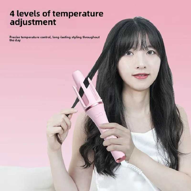 Fly Autatic Curling Iron Anti-Tangle Hair Curler with Negative Ions Latest Curling Wand Hair Curler for long-la styling C251202