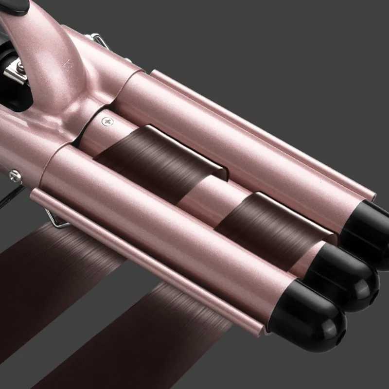 OFFER ENDS SOON 5-In-1 Mtifunctional Curling Iron Set With LCD Display Interchangeable Titanium Barrels 10-220V EU Pl C251202