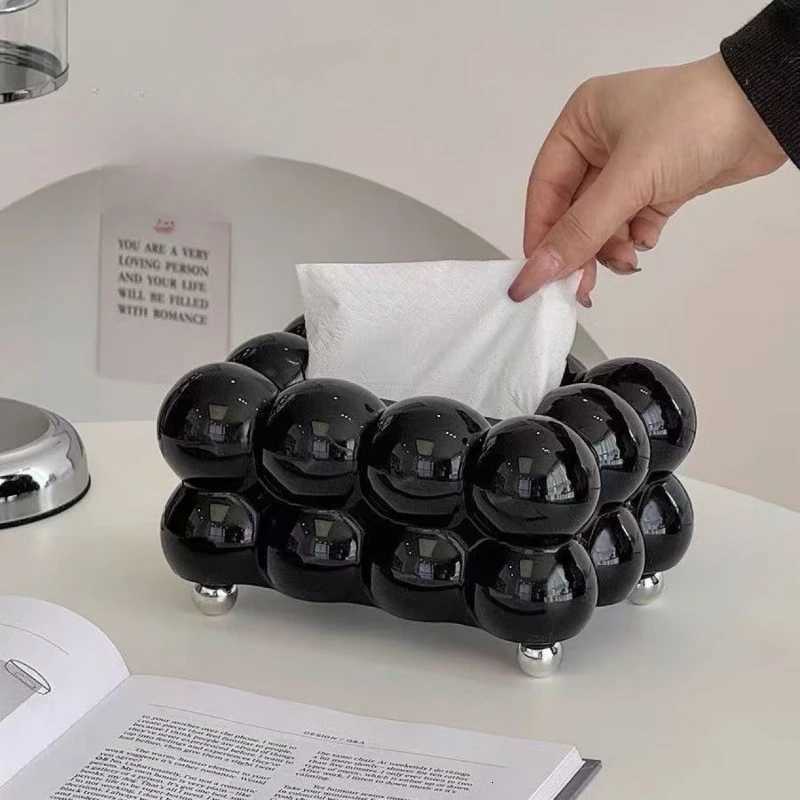 Tissue Box Plastic Living Ro Dining Table Napkin Carton Tabletop Ornament car tissue holder H251201