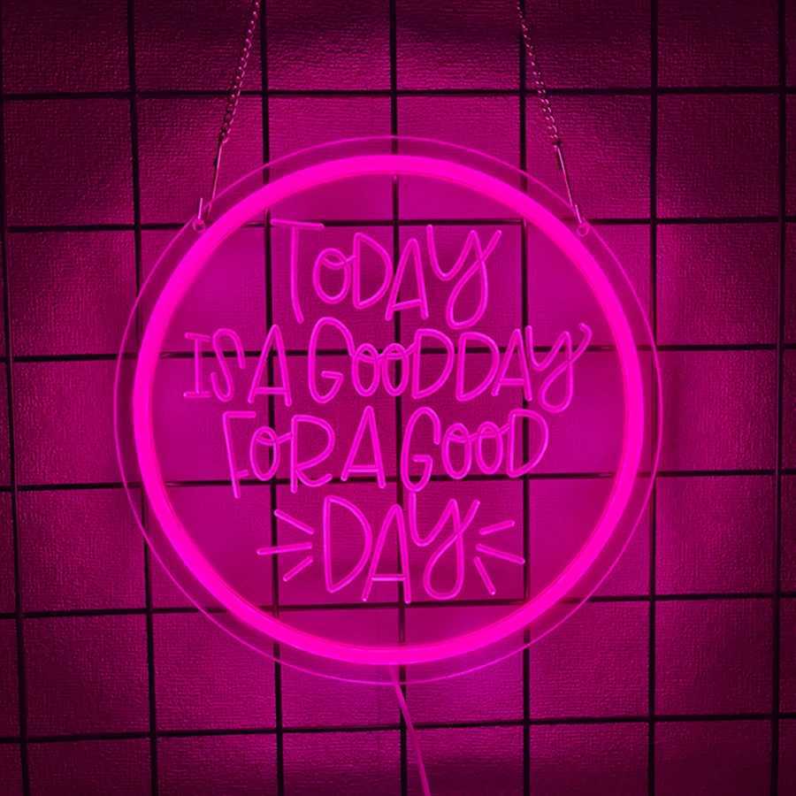 Birthday Theme Neon Sign Led Letter Icon 3D Carving Usb Powered Used For Room Club Birthday Party Art Decor Easy To Hang H251201