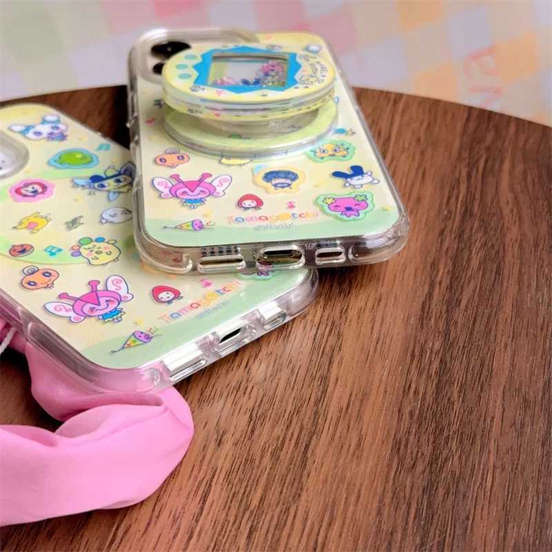 Kawaii funny cartoon For magnetic Stand Phone Case For iPhone 16 Pro 15 14 13 12 Pro Max Cute Funda protective cover J251202