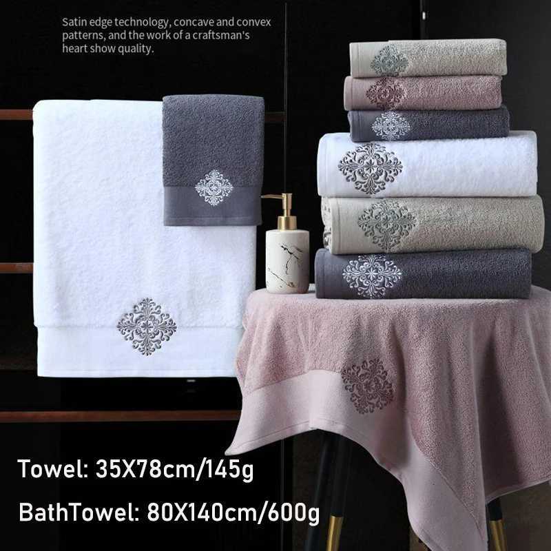 Adult Men Gray Luxurious Thicken Soft Cotton Face Towel Absorbent Bathroomr Family Hotels SPA Saunas Bath Towel Sets Women Pink Y251202
