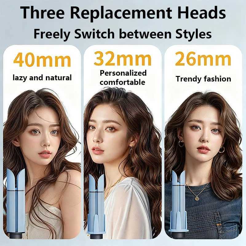 Autatic curling iron 26-40mm curling styling set suitable for all hair types negative ion hair care curling tool72h Hold C251202
