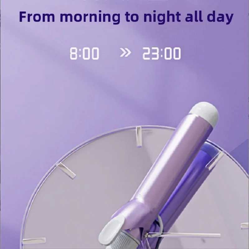 Autatic Curling Wand Fast Heated Hair Curler Wens Professional Hair Curler Curling Wand Effortless Get Long-La Styling C251202